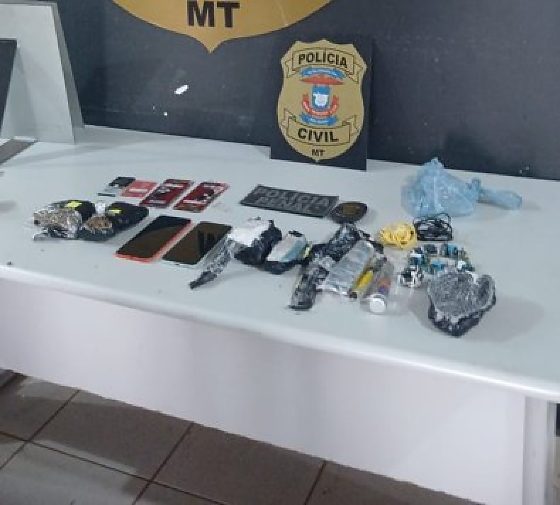 Policial penal preso facilitando entrada de celular e drogas