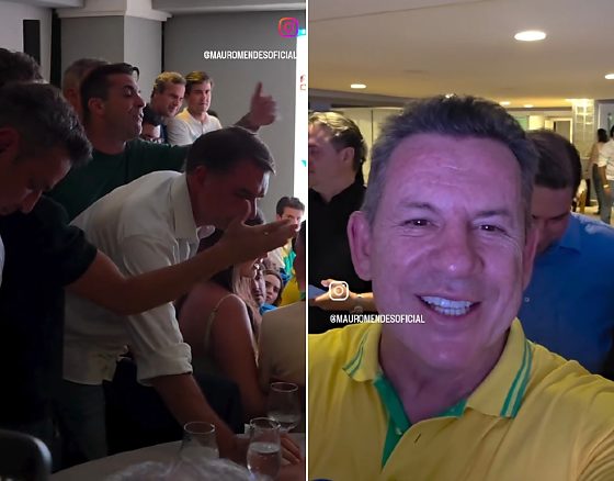 Flávio Bolsonaro, Mauro Mendes