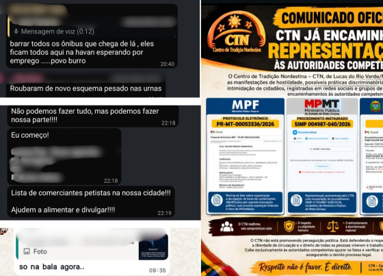 CTN ENTRA COM REPRESENTAÇÃO