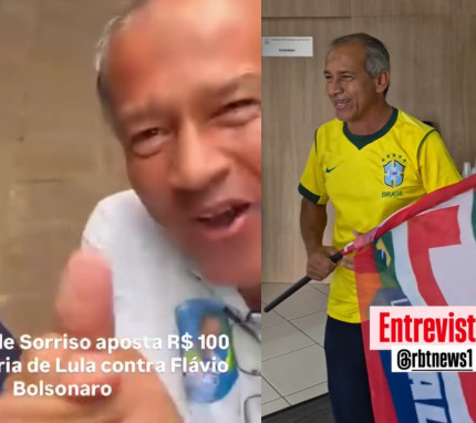 VEREADOR SORRISO APOSTA LULA