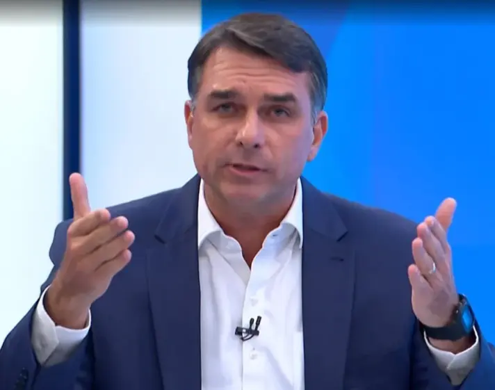 Flávio Bolsonaro na Globo