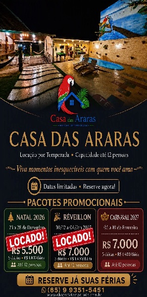 CASA DAS ARARAS