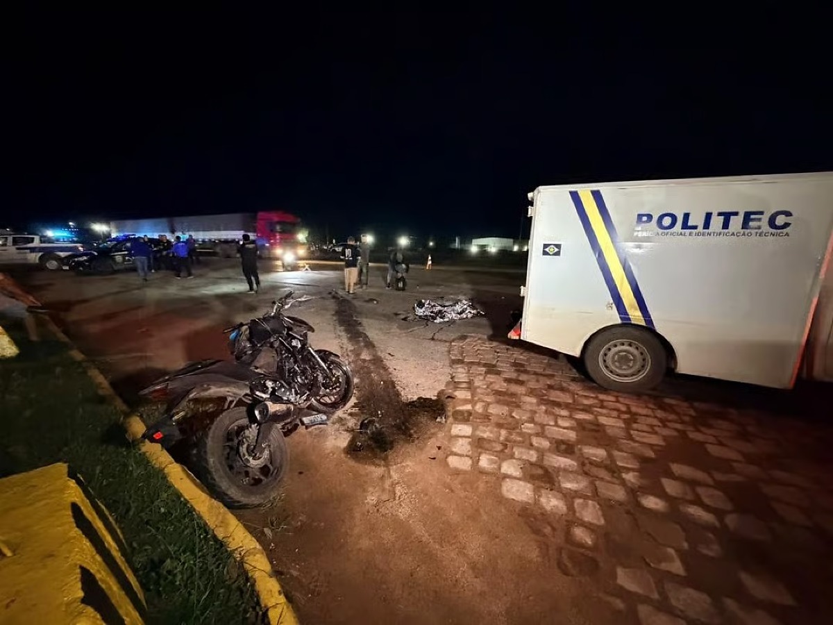 Motociclista de 21 anos morre em acidente na BR-364 em Cuiabá
