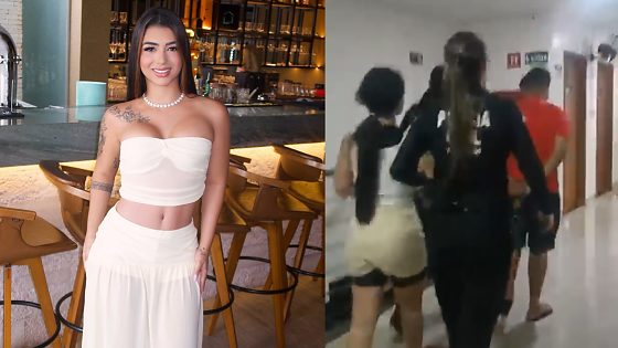 ARYADNA CRISTINA INFLENCER PRESA