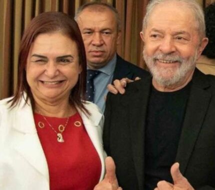 ROSA NEIDE E LULA