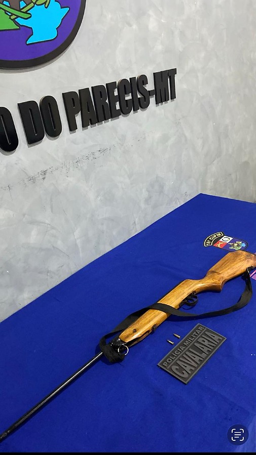 Homem é preso com arma modificada em Campo Novo do Parecis, MT