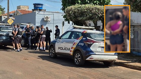 Mulher que participava de festa ligada a facção é presa por agredir jornalistas e sargento 