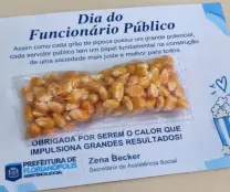 Saco de pipoca 