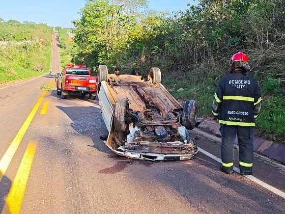 Corpo de bombeiros acidente 